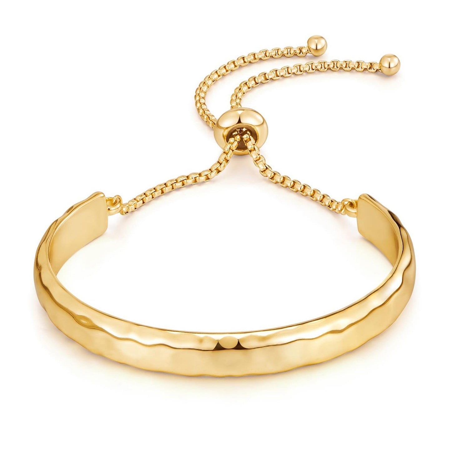 European And American Style Design Copper Plating 18K Real Gold Adjustable Bracelet Light