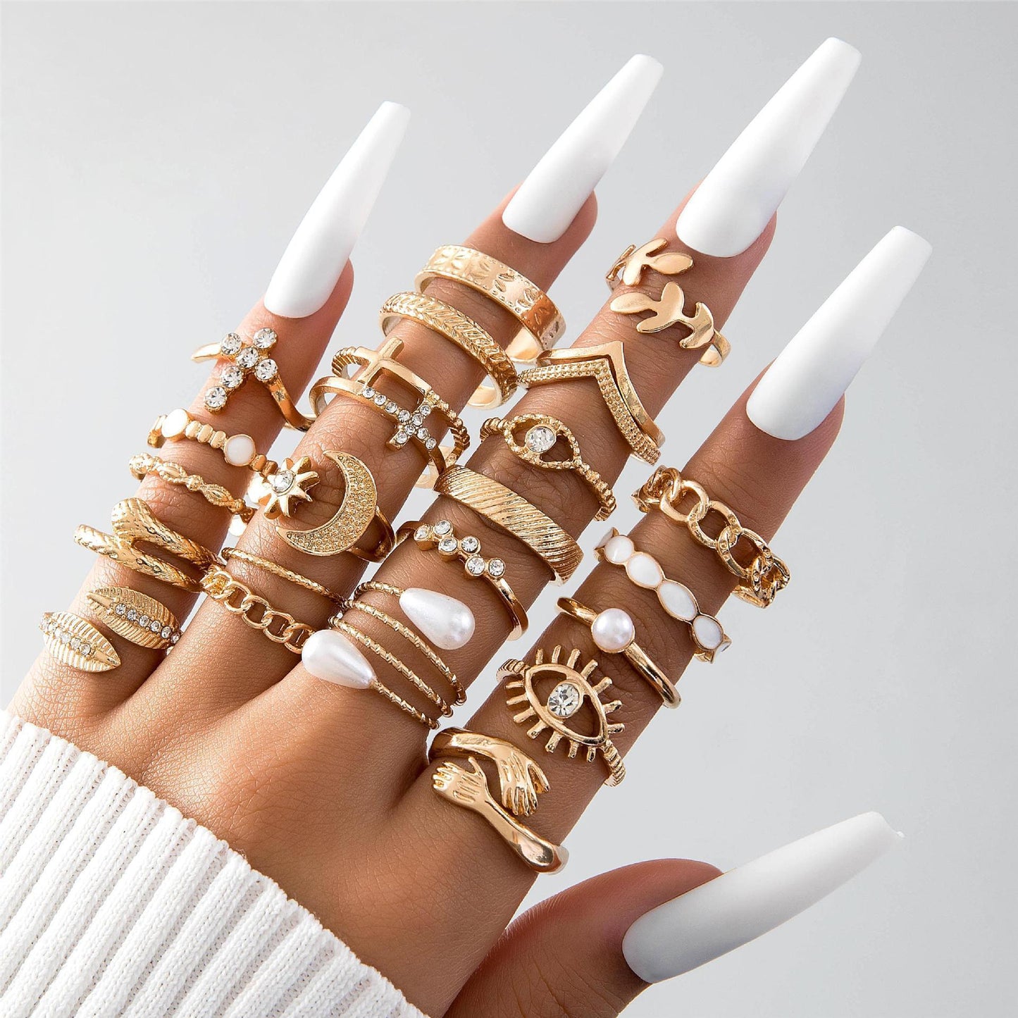 Design Butterfly Ring Opening More Than Knuckle Ring Suit