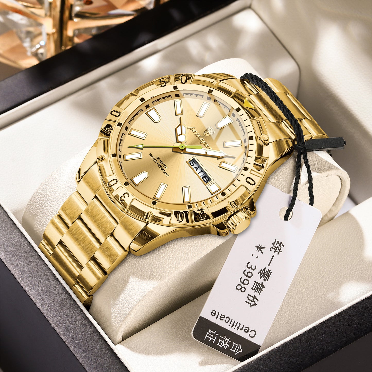 Waterproof Fashion Men's Super Strong Luminous Watch