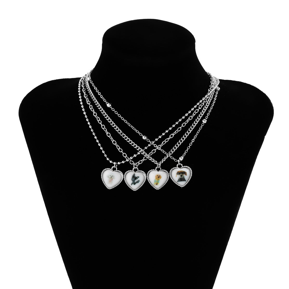 Women's Love Animal Suit Necklace