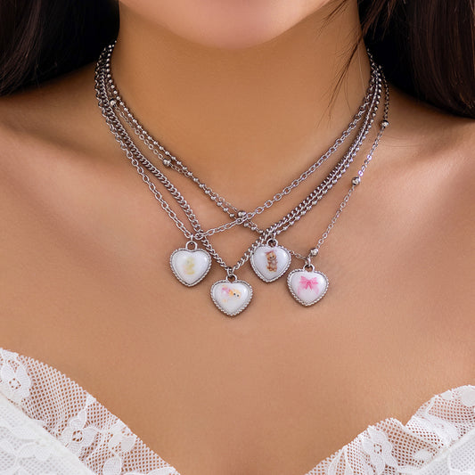 Women's Love Animal Suit Necklace