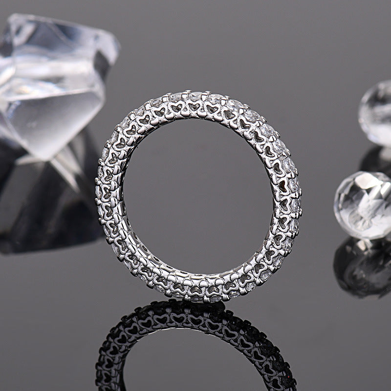 Shining And Non-fading Starry Diamond Ring For Women