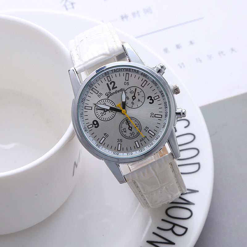 Classic Three-eye Casual Fashion Quartz Watch