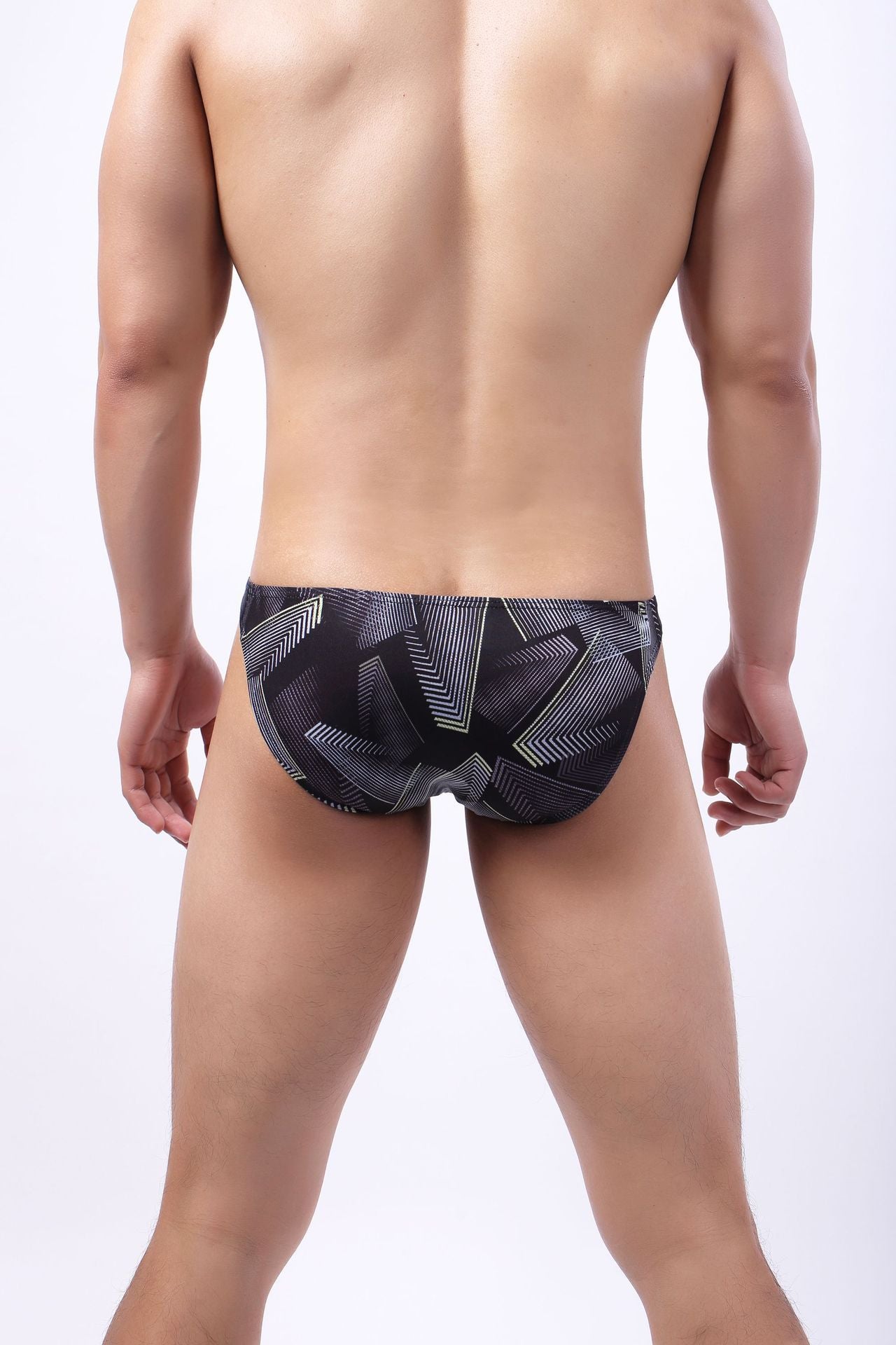 Men's Fashion New Colorful Printing Briefs