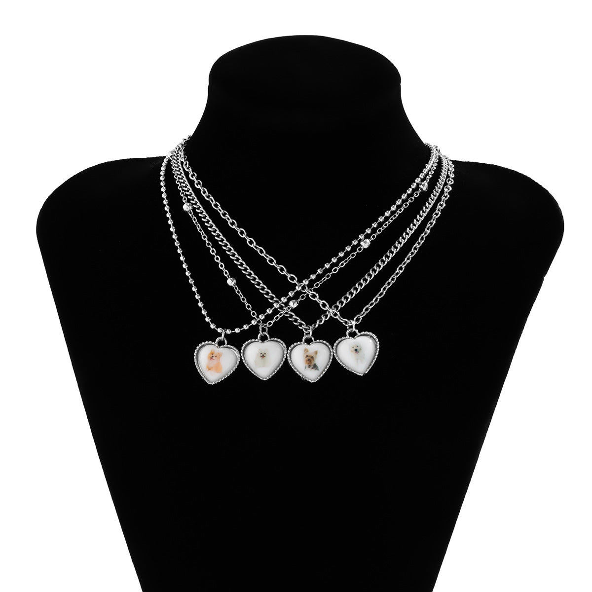 Women's Love Animal Suit Necklace