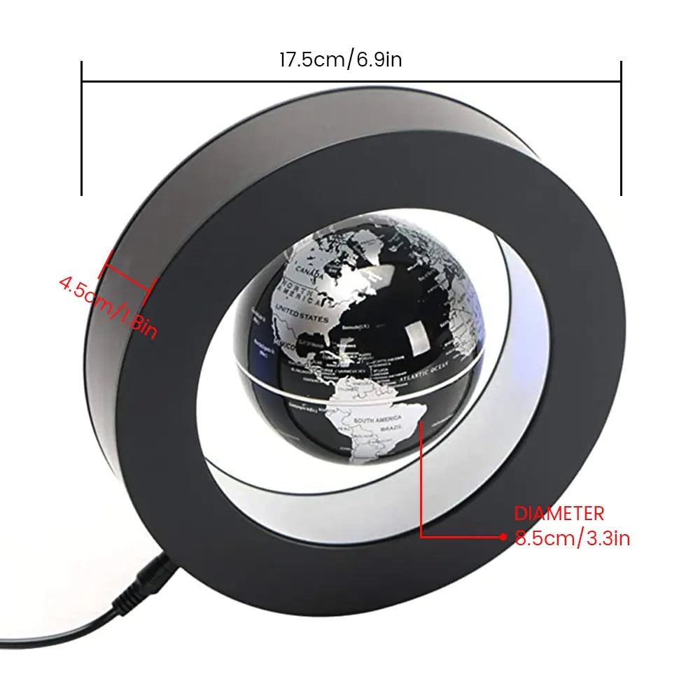 Magnetic Levitation Globe Lamp with Illumination