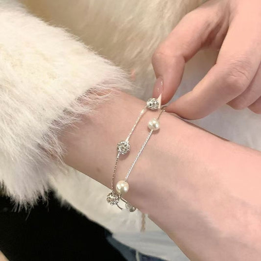 Starry Double-layer Twin Bracelet For Women